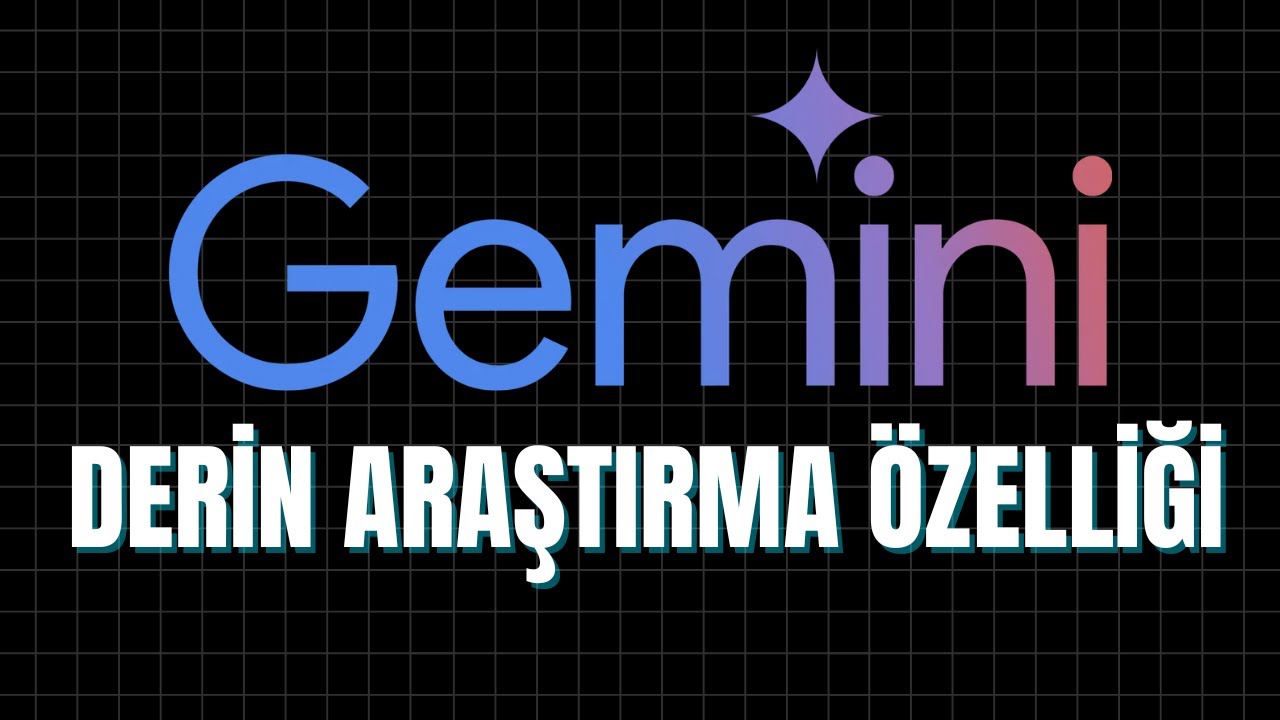 Gemini Derin Araştırma Özelliği Çok İşinize Yarayacak ! | Rol Ver - Görev Ata | Yapay Zeka Kursu