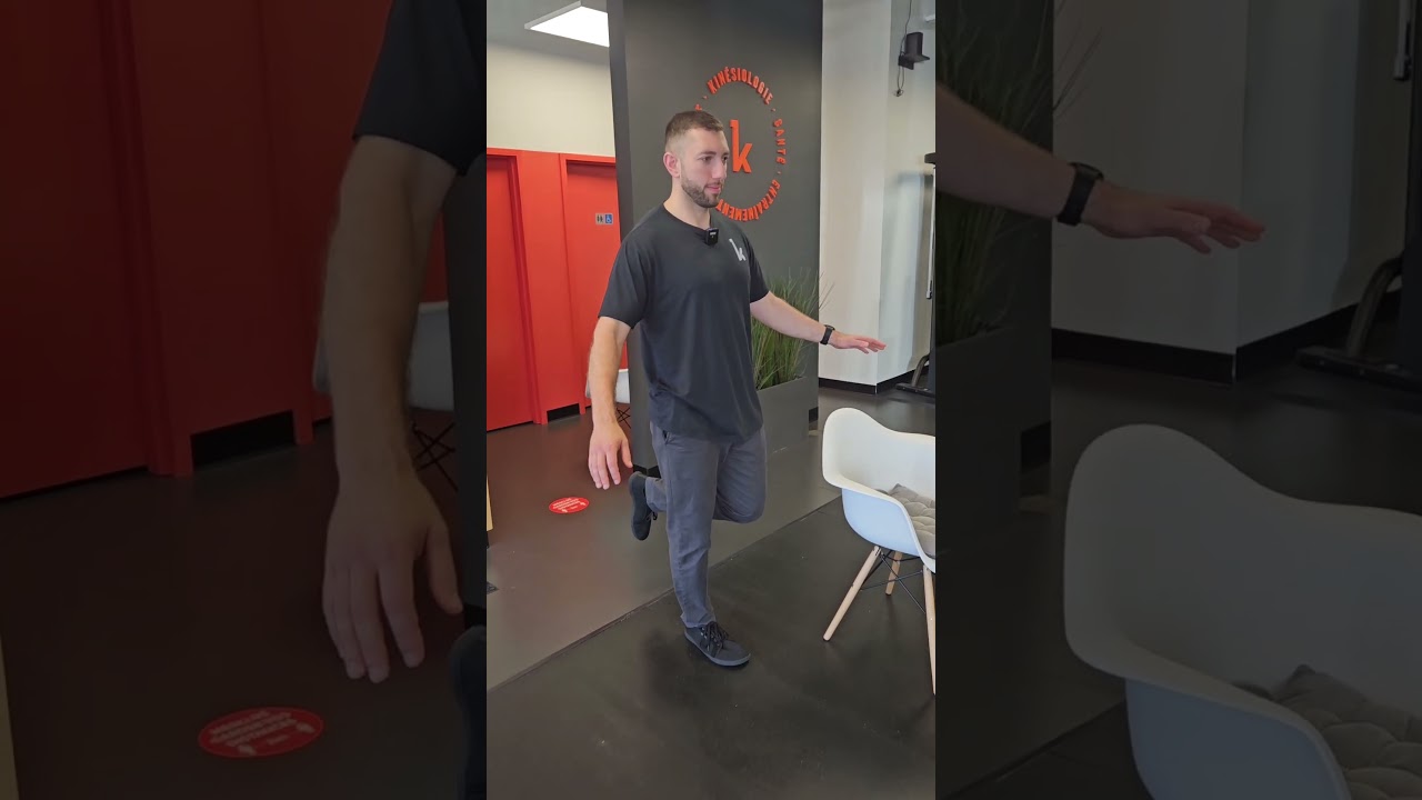 3 exercices pour l'arthrose &agrave; la hanche #arthrose #douleur#hippain