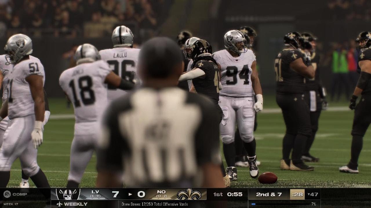 Saints rebuild year 1 game 16