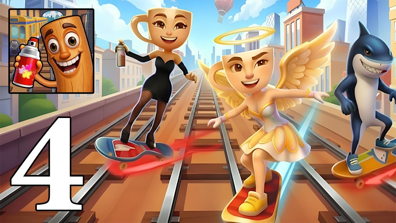 Brainrot Runner: Subway Rush | Gameplay Walkthrough Part 4 | (Android, iOS)