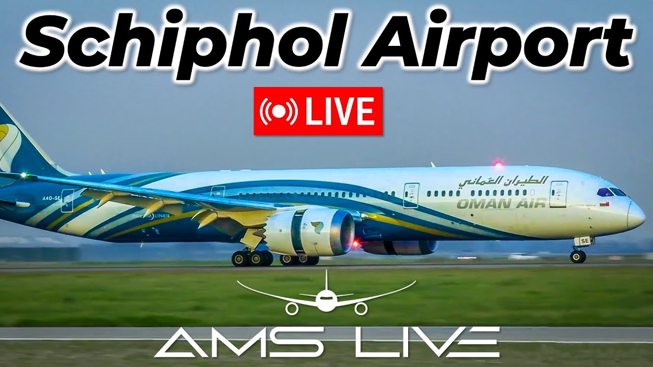 Amsterdam Schiphol Airport Live | Sep 27, 2025
