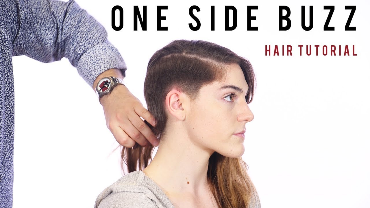 Buzz Cut on One Side - TheSalonGuy