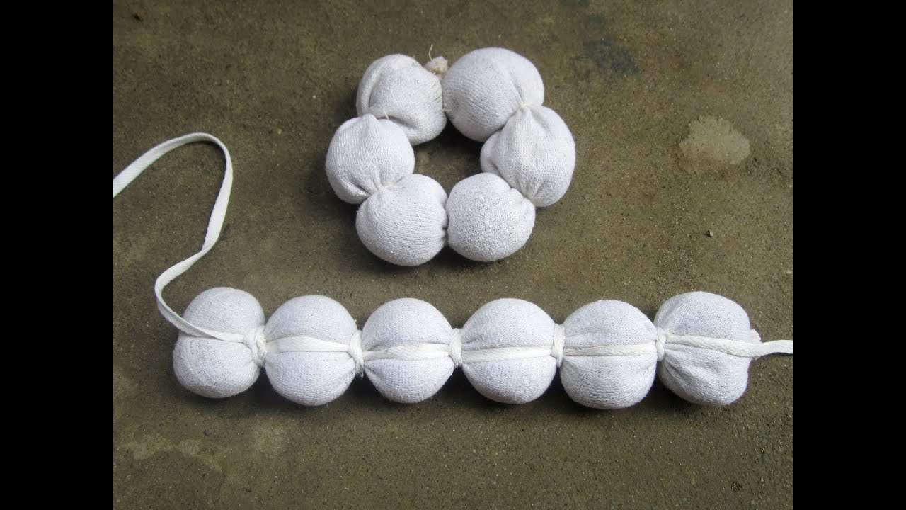 Homemade Ankle Weights