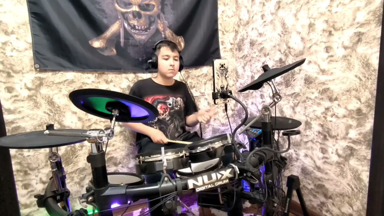 #КИНО - Группа крови# Drum cover Артем Щебланов Мариуполь
