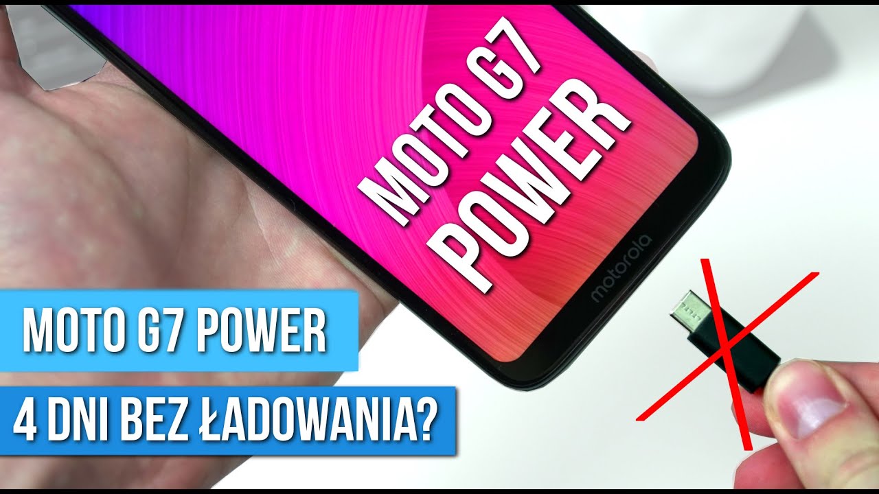 Motorola Moto G7 Power - Recenzja - ŁADOWARKA staje się ZBĘDNA / Mobileo [PL]