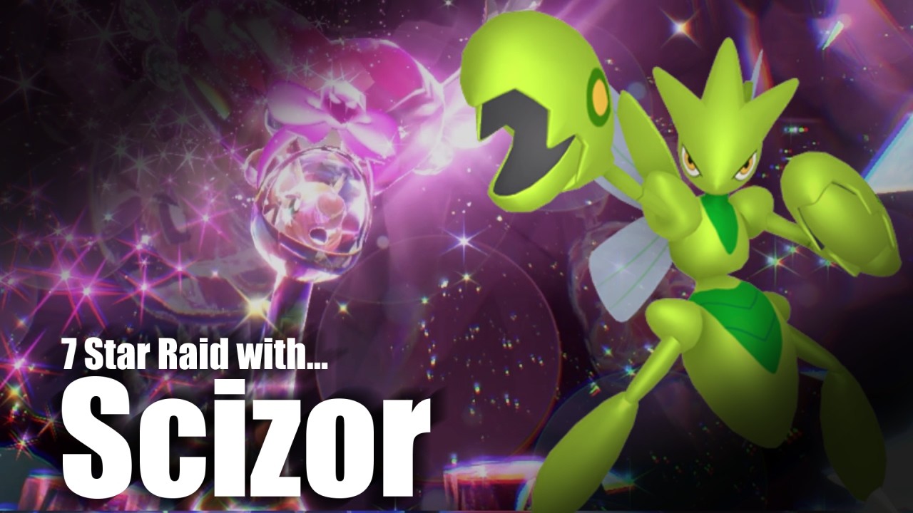Scizor VS 7 Star Unrivaled Farigiraf Raid | Offline Solo