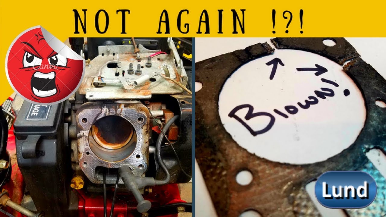 Diagnose and Repair Blown Head Gasket on Craftsman Snow Blower