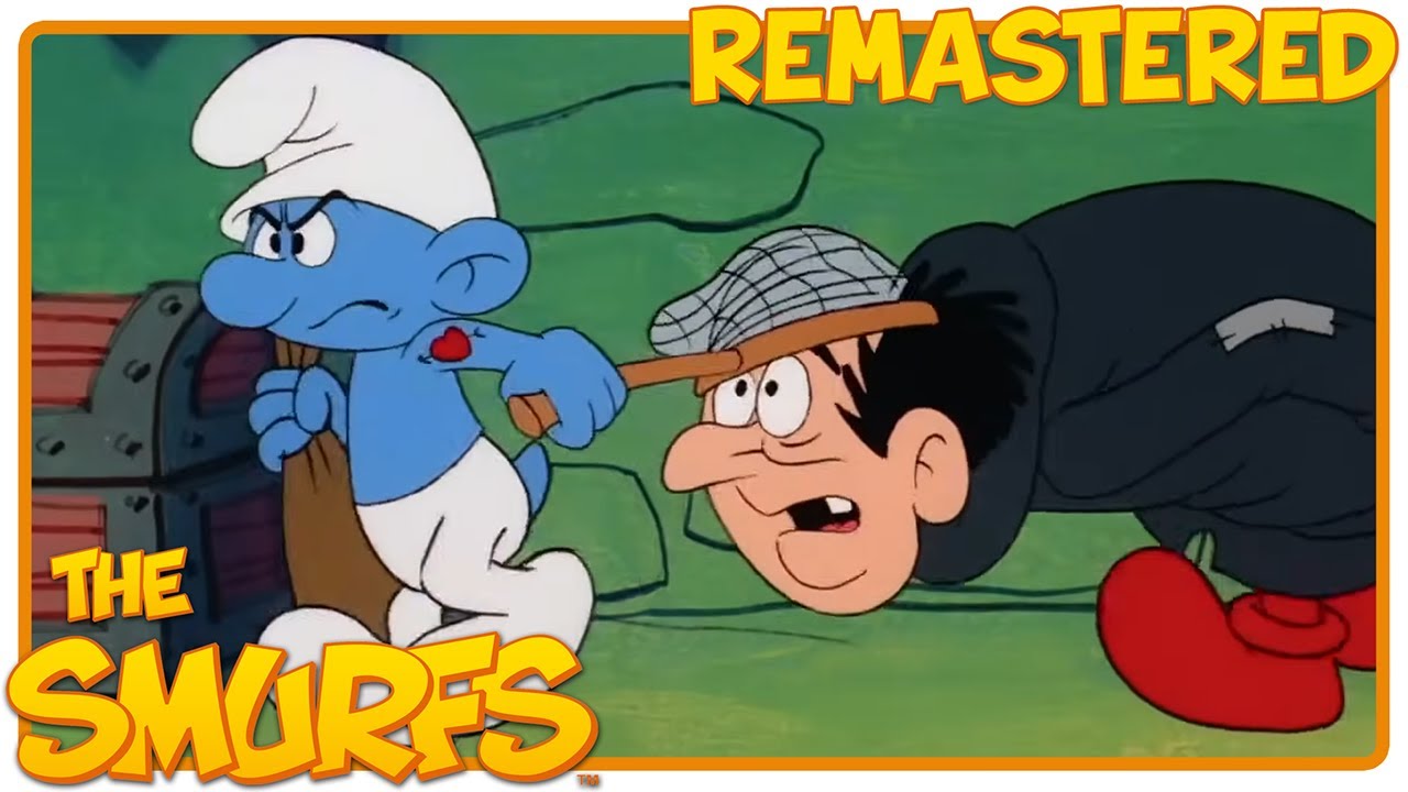 Giant Hefty Captures Gargamel! 😱 • The Smurfs • HD Remastered • Episode 20 • Cartoon movies