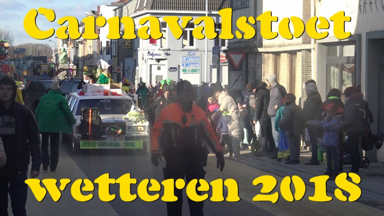 carnaval stoet optocht in wetteren  2018