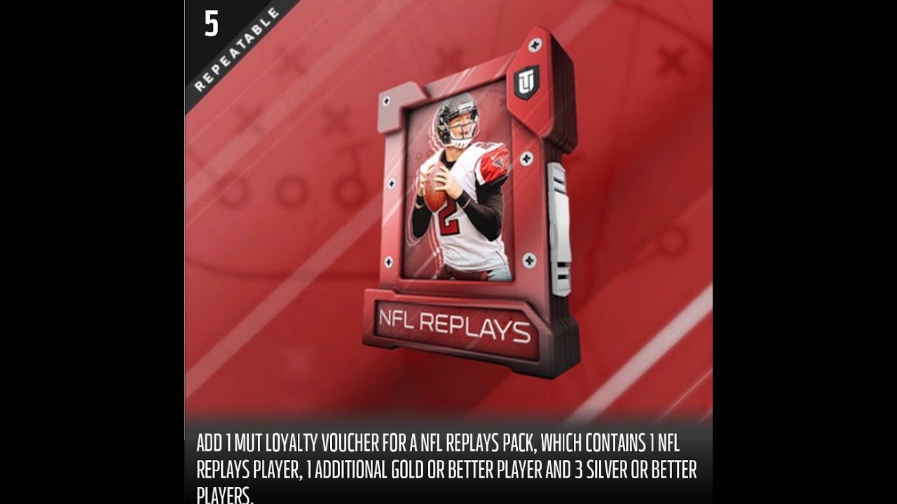 Madden 18 Mut Loyalty Voucher Exchange NFL Replay Hero Set - What A Pull From This Set!