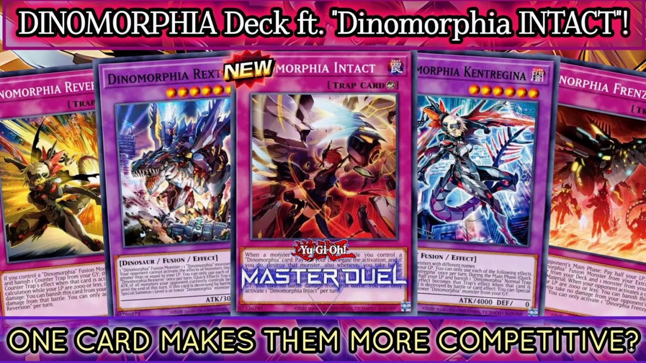 NEW DINOMORPHIA Card: Dinomorphia Intact! NEGATE 