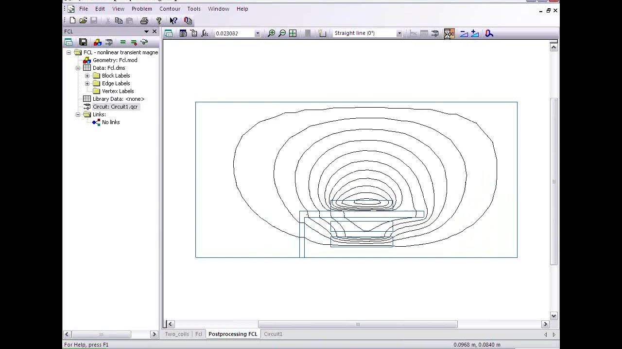 Transient magnetic simulation of the fault current limiter with QuickField. Webinar fragment.