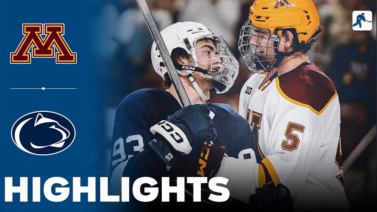 Minnesota vs Penn State | NCAA College Hockey | Highlights - November 22, 2025