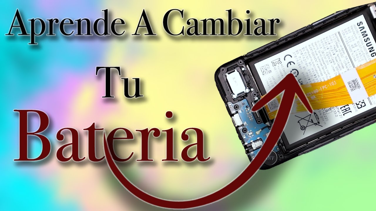 Cómo reemplazar la batería en un Samsung Galaxy A04E