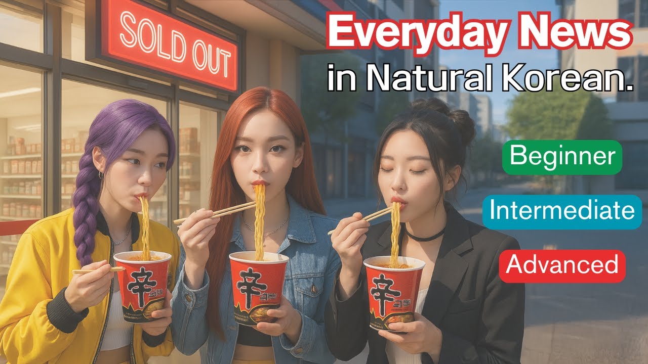 K-Pop Demon Hunters Ramen - Korean News for Learners