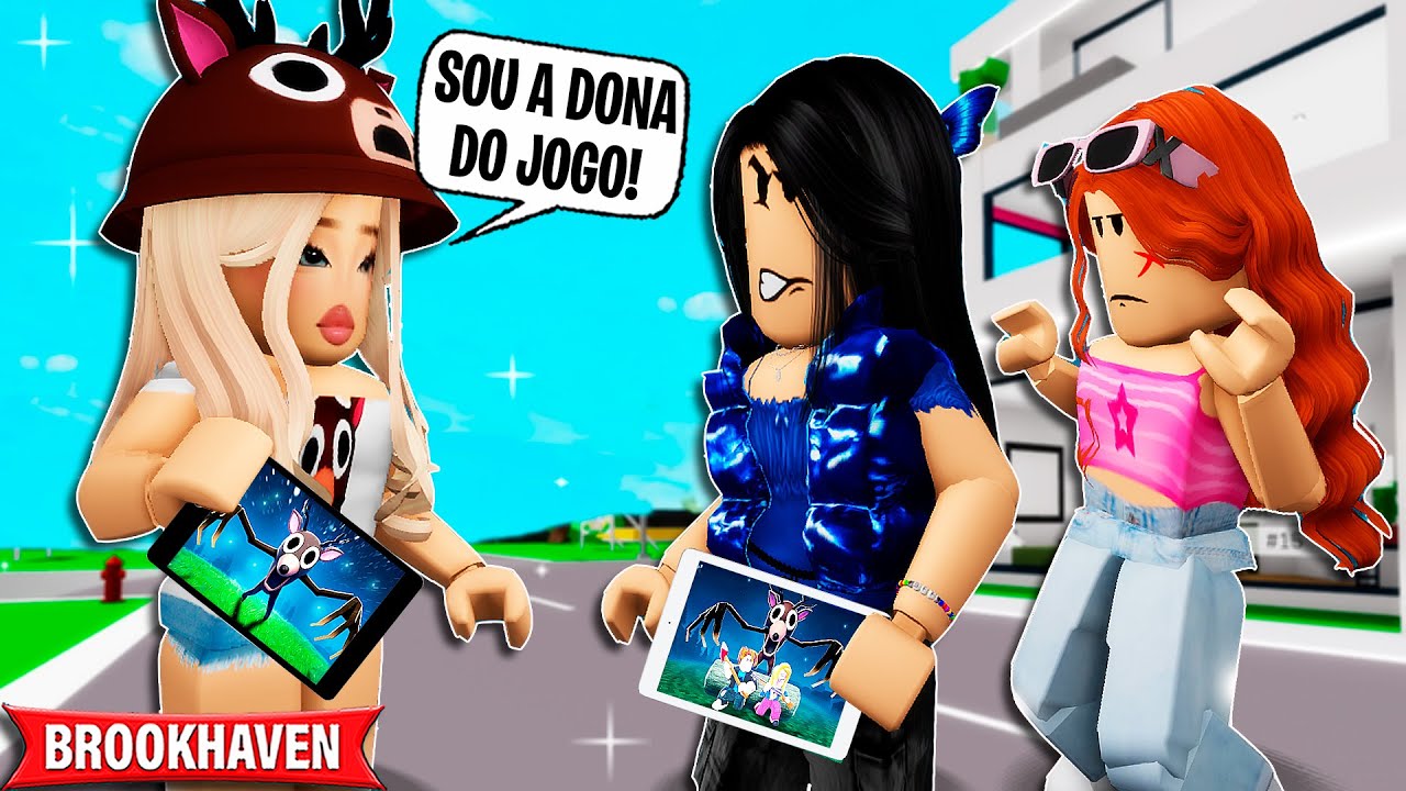 A MENINA que FINGIA SER DONA DO JOGO 99 NOITES NA FLORESTA| Historinhas Brookhaven Roblox Bibi e Lud