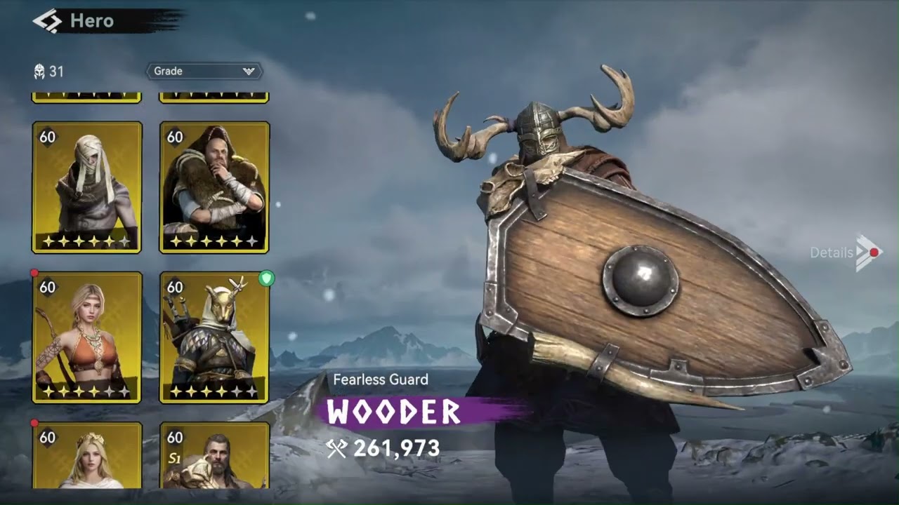 Навыки пикинёра и комбинации героев: Viking Rise