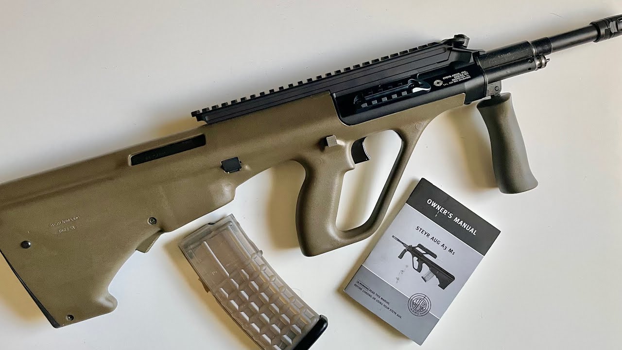 Unboxing - Steyr AUG (OD Green - 5.56 - Ext. Rail)