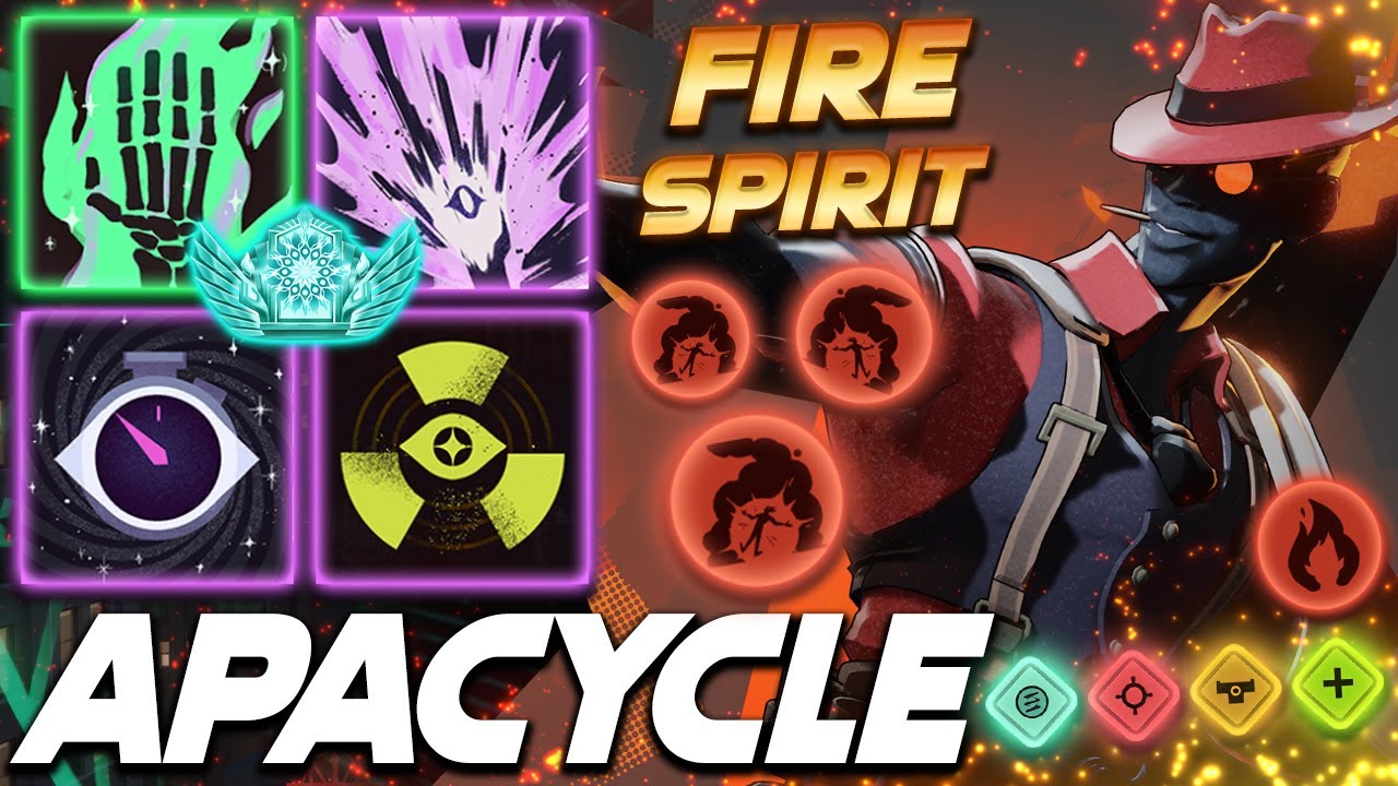 Apacycle Infernus FIRE SPIRIT - Deadlock Pro Gameplay & Guides [Watch & Learn]