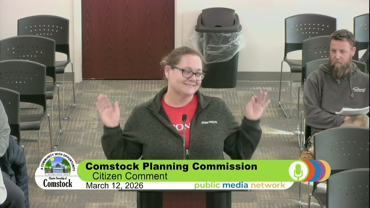Comstock Township - Planning Commission - March 12, 2026 Planning Commission Meeting