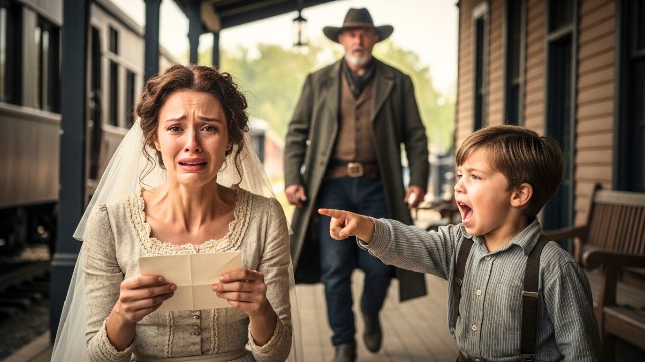 A Cowboy Raised the Child Alone—Until His Son Pointed at a Bride and Told the Truth