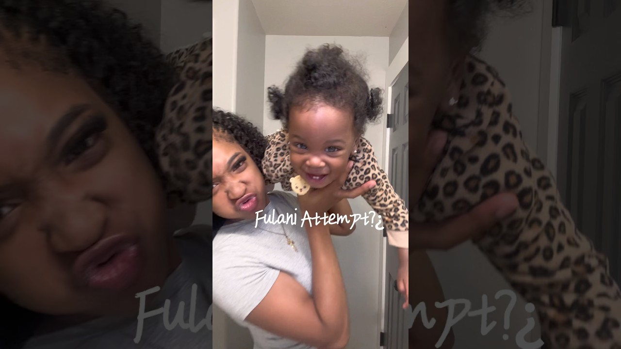 Let&rsquo;s attempt this Fulani hairstyle on Ri! My baby is growing up! #fulanibraids #braids #hairstyles