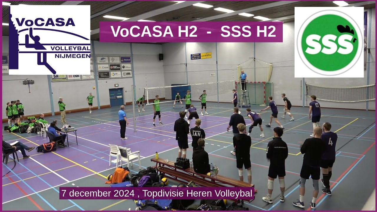 VoCASA H2 -Avior H1 (5 okt 2024) Topdivisie Heren Volleybal