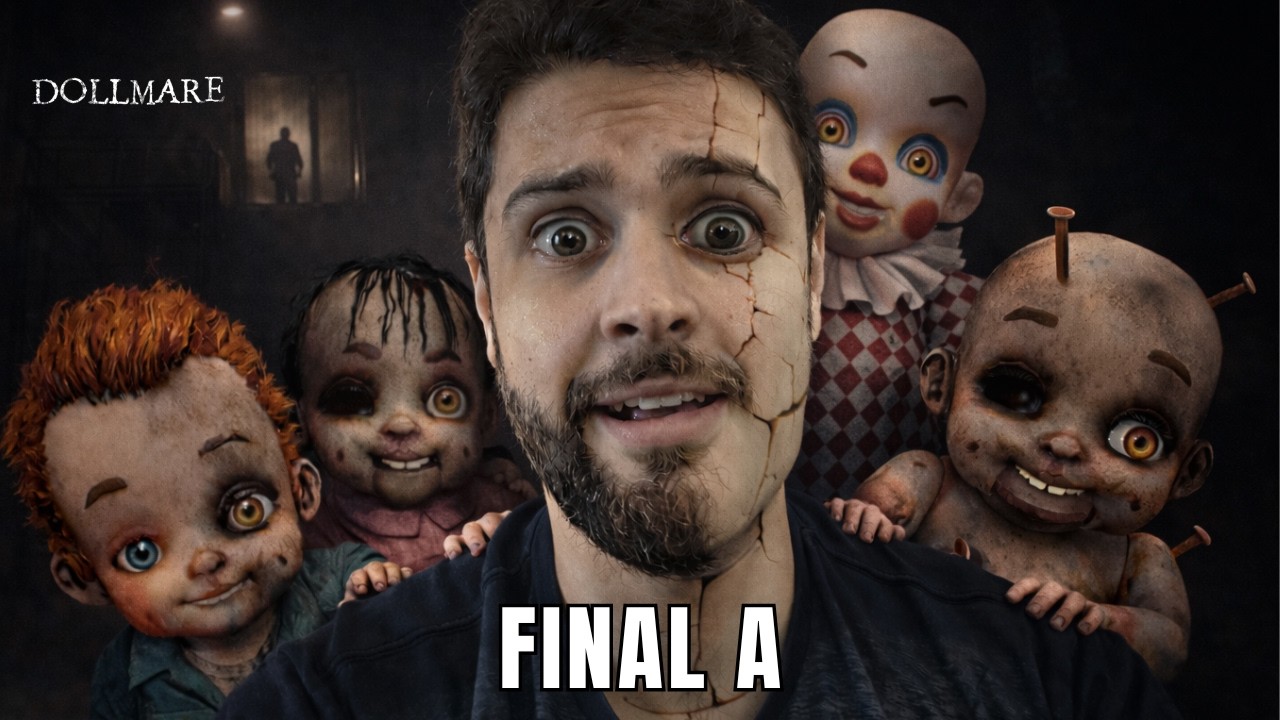 Dollmare — Joguei até o Final A (BAD END) | Gameplay Completa, Segredos e Reações