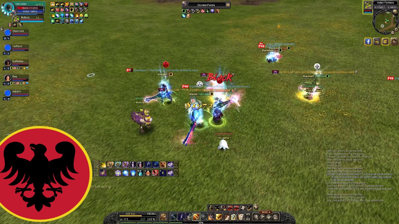Celeus Hotan Fortress War Silkroad Online (280 kills)