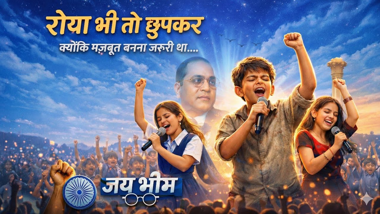 रोया भी तो छुपकर | Jai Bhim Song | Dr. B.R. Ambedkar Tribute | Heart Touching Motivational Song