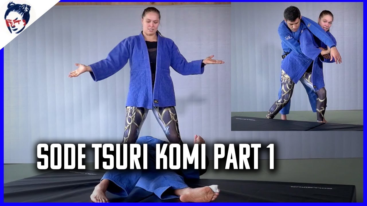 Ronda Rousey and Justin Flores Teach Sode Tsuri Komi | Ronda's Dojo #61