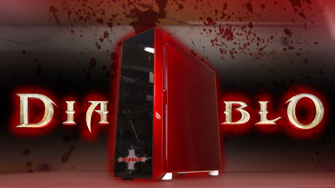 Компьютерный корпус в стиле DIABLO [ Chieftec SCORPION II ]