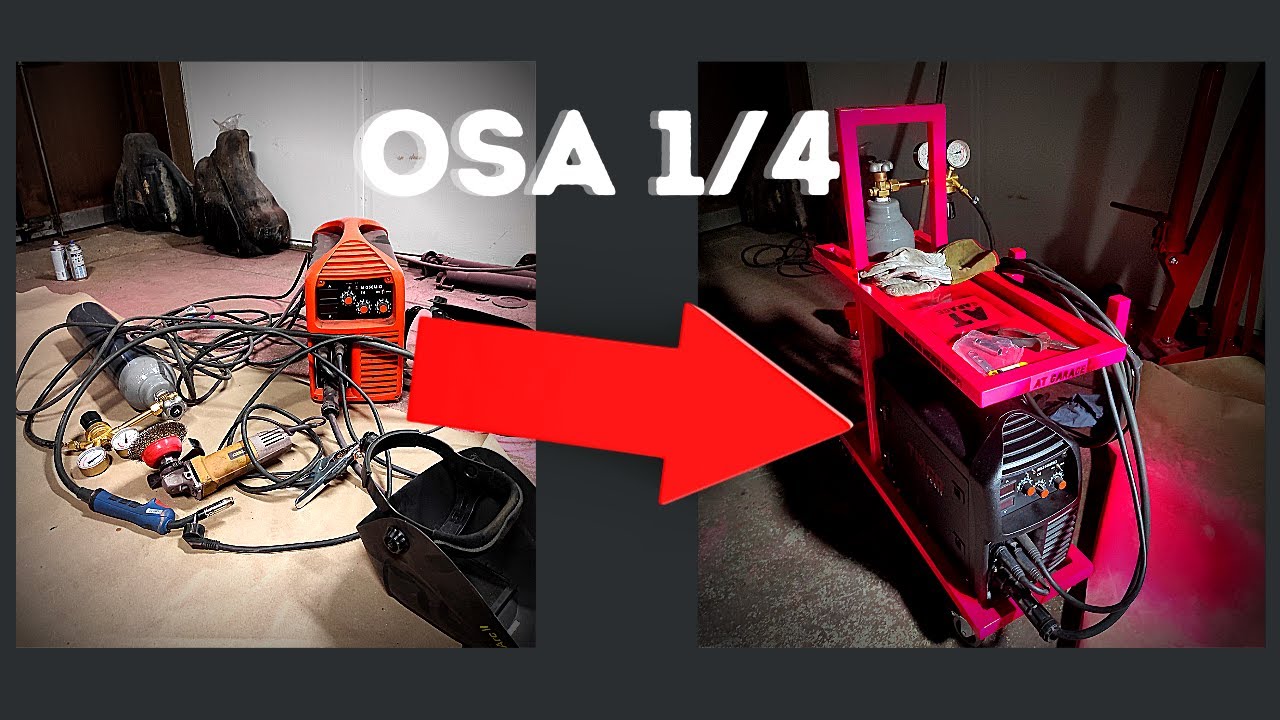 TIMCO Mi250MIG Hitsauskärryn Rakennus (Osa 1/4)