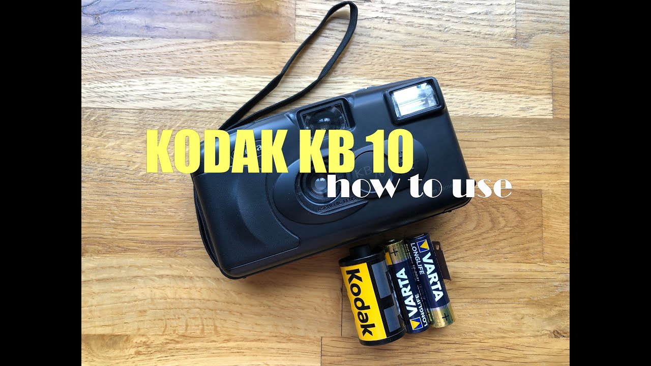 How to use Kodak KB 10 35mm Film Camera