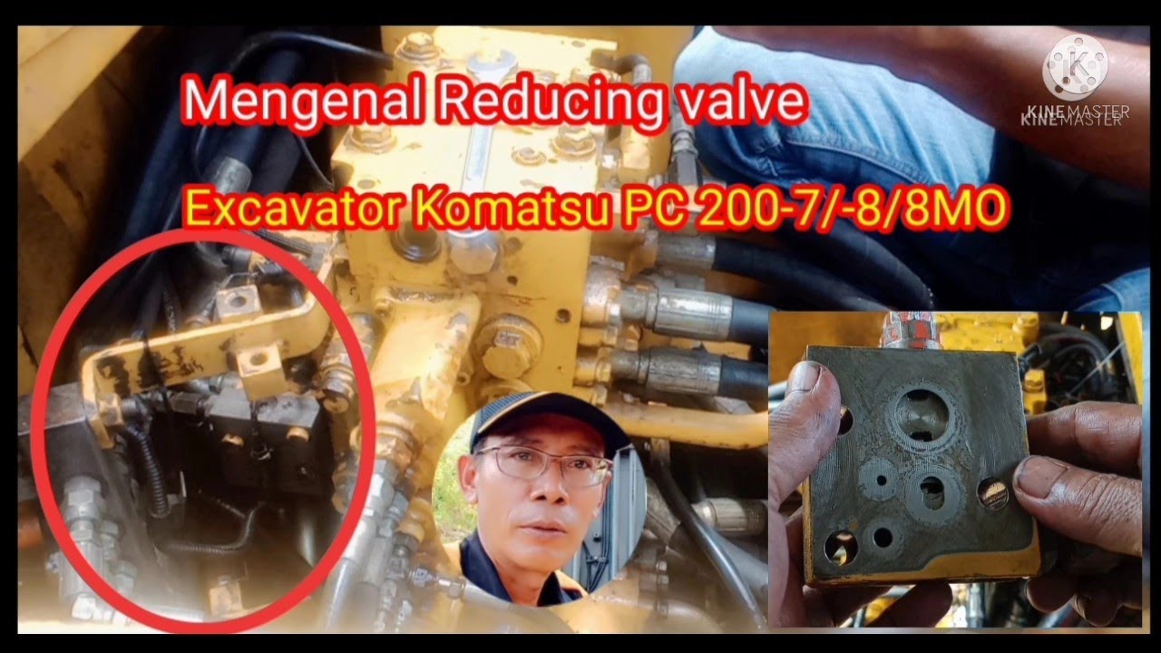 REDUCING VALVE KOMATSU PC200-7/-8/MO