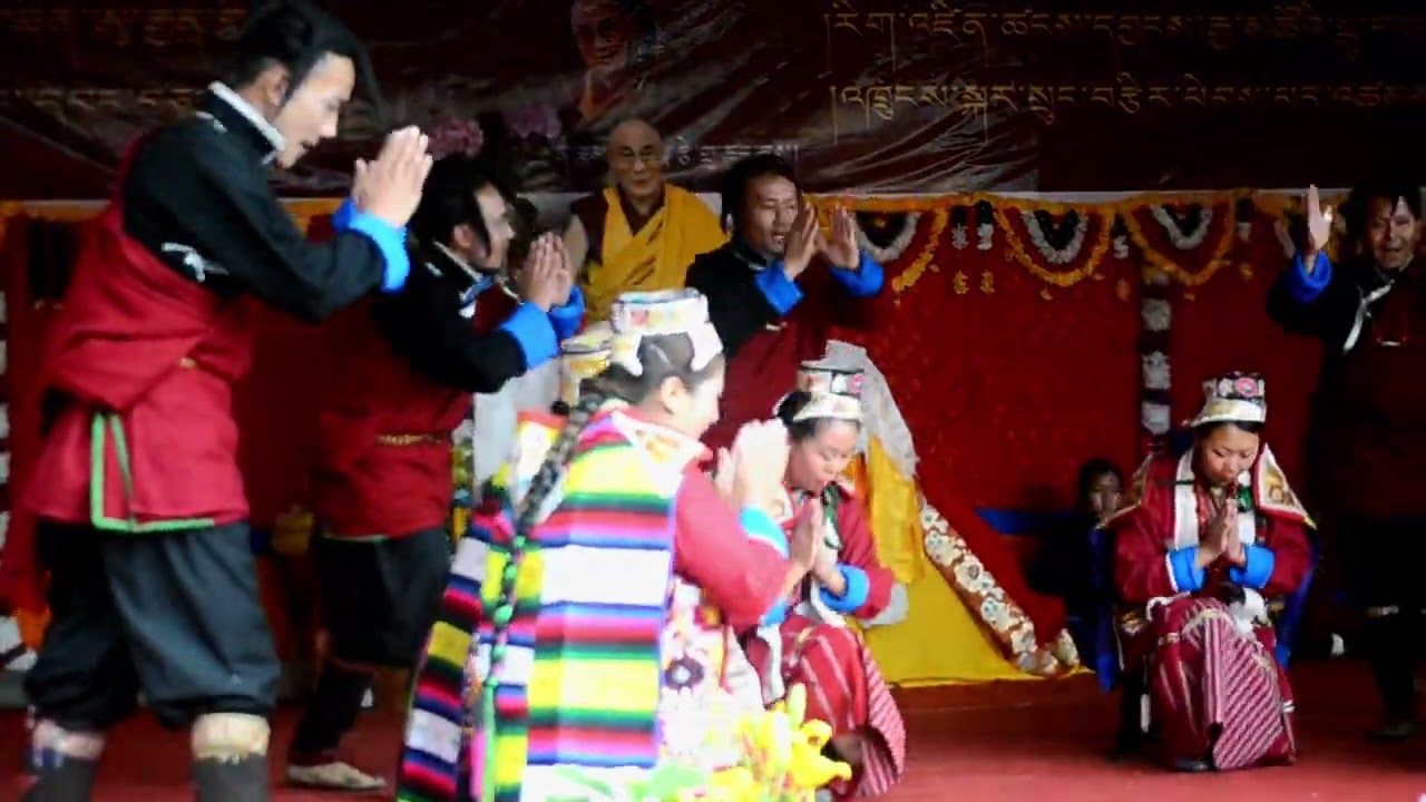 Thrungkhar Duechen | Monpa Dance| Snow Lion| Urgyelling Gonpa|