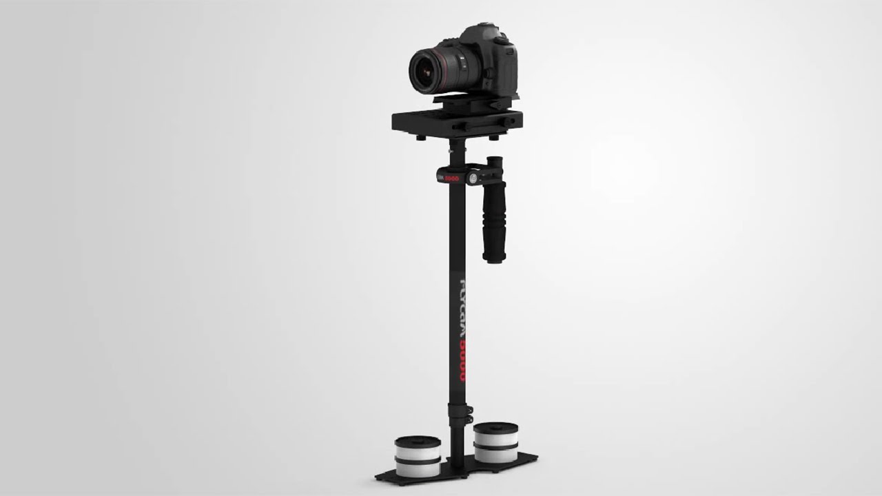 Flycam 5000 Camera Stabilizer | Handheld Video Stabilizer | Quick Release Plate | Animation Video
