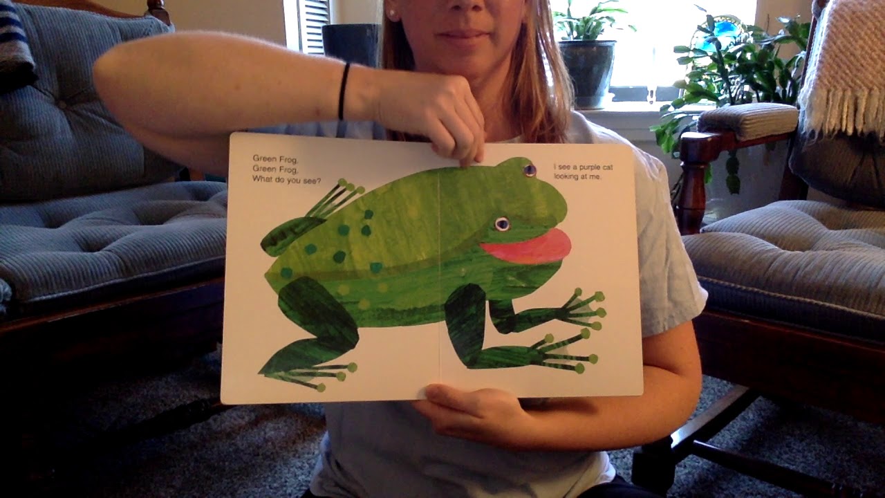 Brown Bear Brown Bear book/song with Miss Lindsey