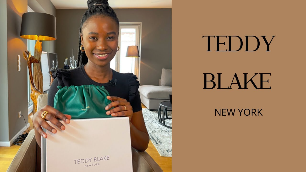 TEDDY BLAKE HANDBAG | LUXURY BAG REVIEW #teddyblake  #unboxing #luxury #newyork #italy #bag