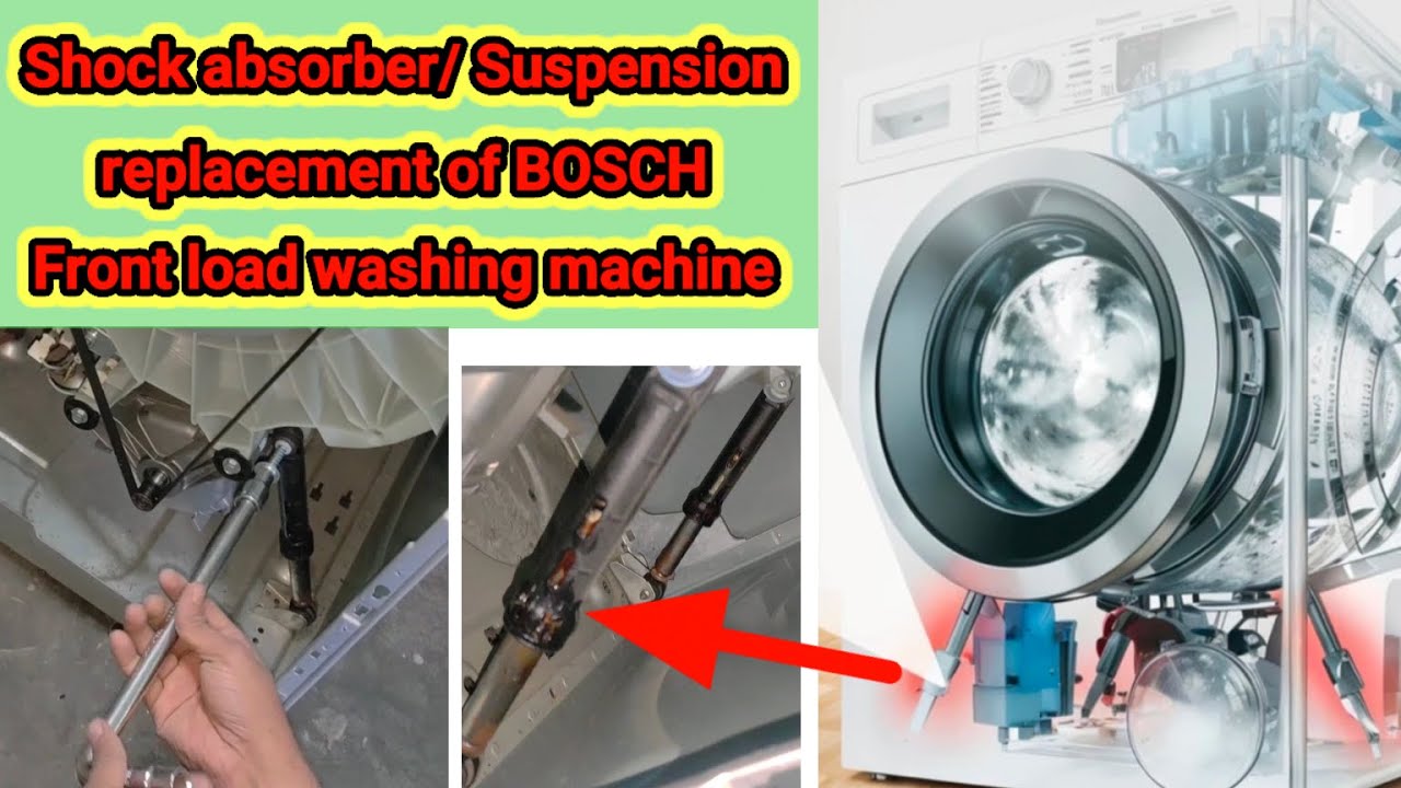 Shock absorber/ #Suspension replacement #BOSCH front load fully automatic front load washing machine