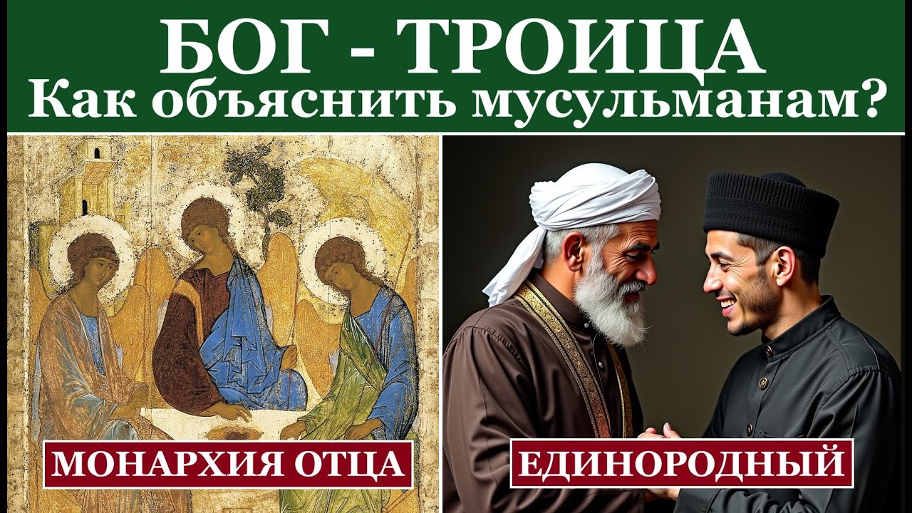 Как правильно проповедать мусульманам Триединого Бога? Что такое монархия Отца? Иерархия в Троице.