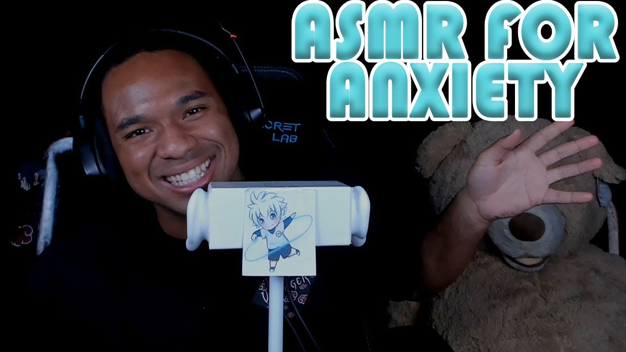 ASMR Stress Pulling and Positive Affirmations ~ Visual Triggers and Subtle Mouth Sounds