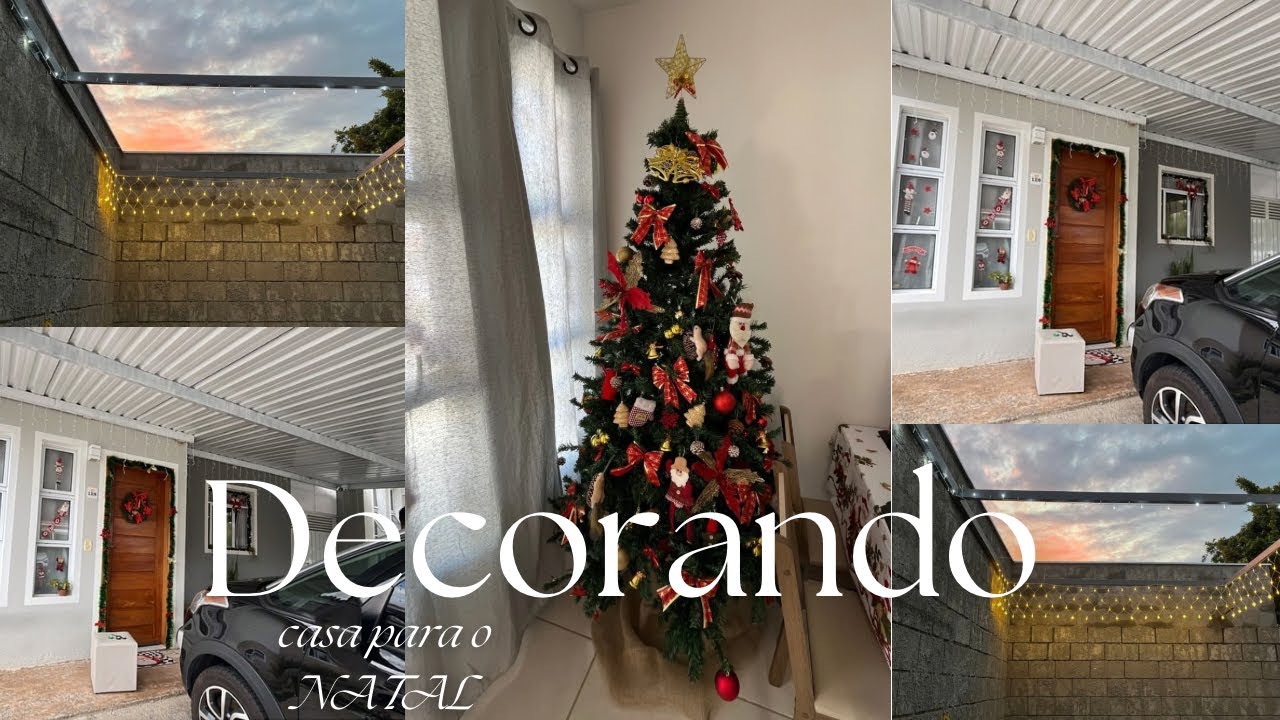 A MAGIA COMEÇOU! Decorando a Casa e a Árvore de Natal 🎄🎅