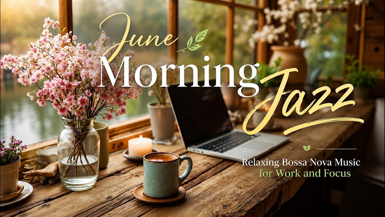 June Morning Jazz 🌿 Relaxing Bossa Nova Music for Work and Focus