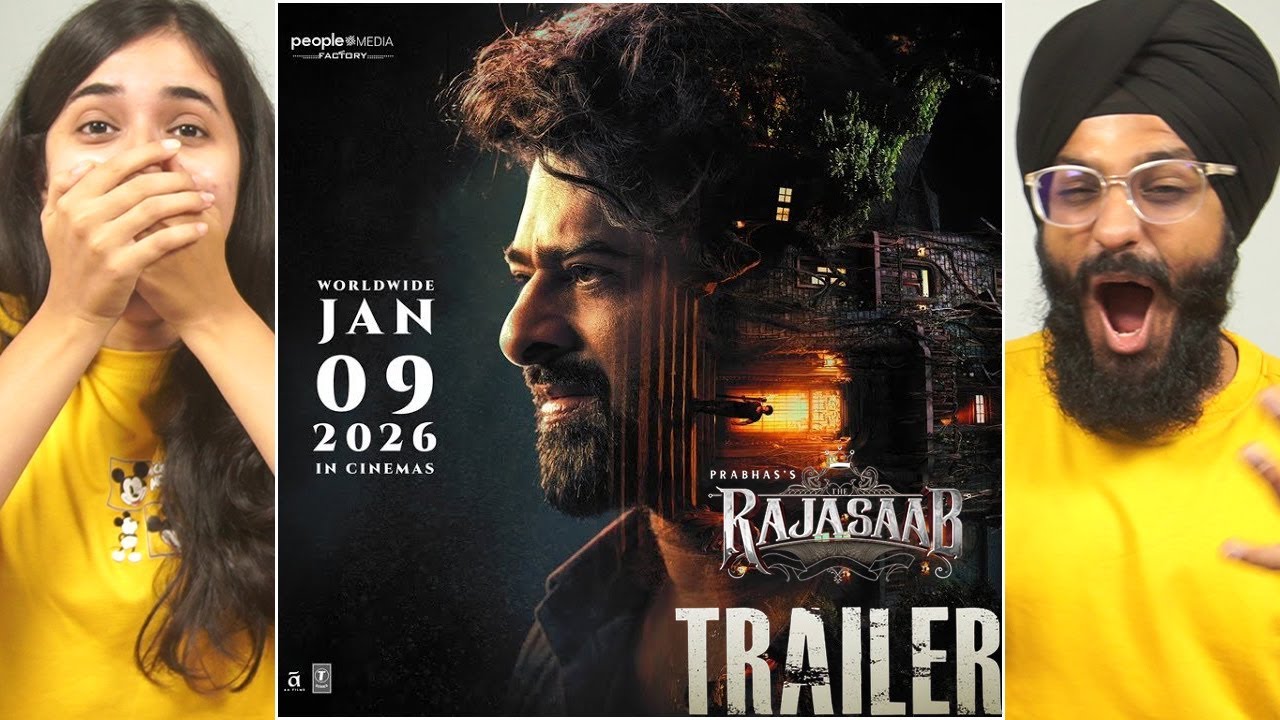 The Raja Saab Trailer REACTION | Prabhas | Maruthi | Thaman| TG Vishwa Prasad| Krithi Prasad