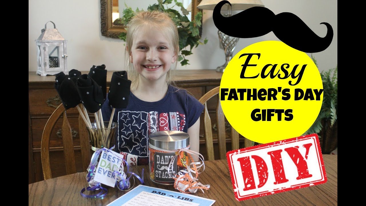 Easy DIY Father's Day Gifts