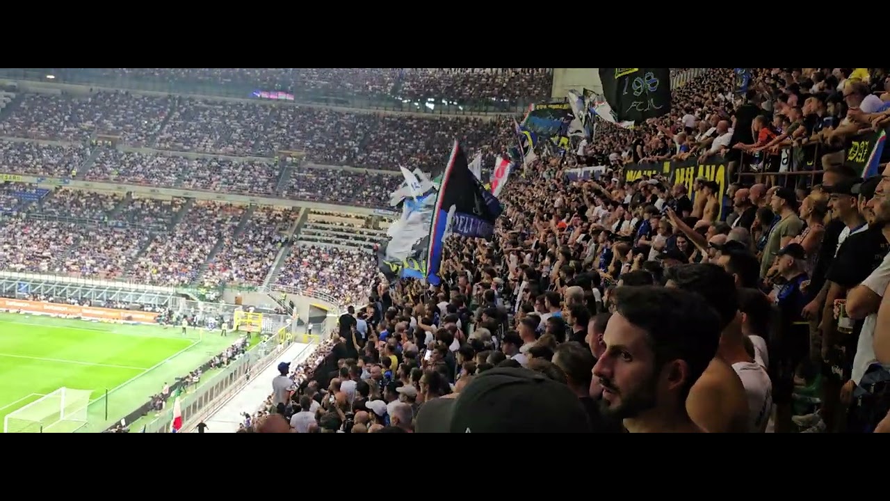 Inter - Atalanta 4-0 - 30/08/2024 - in ogni posto che andiamo - inizio partita