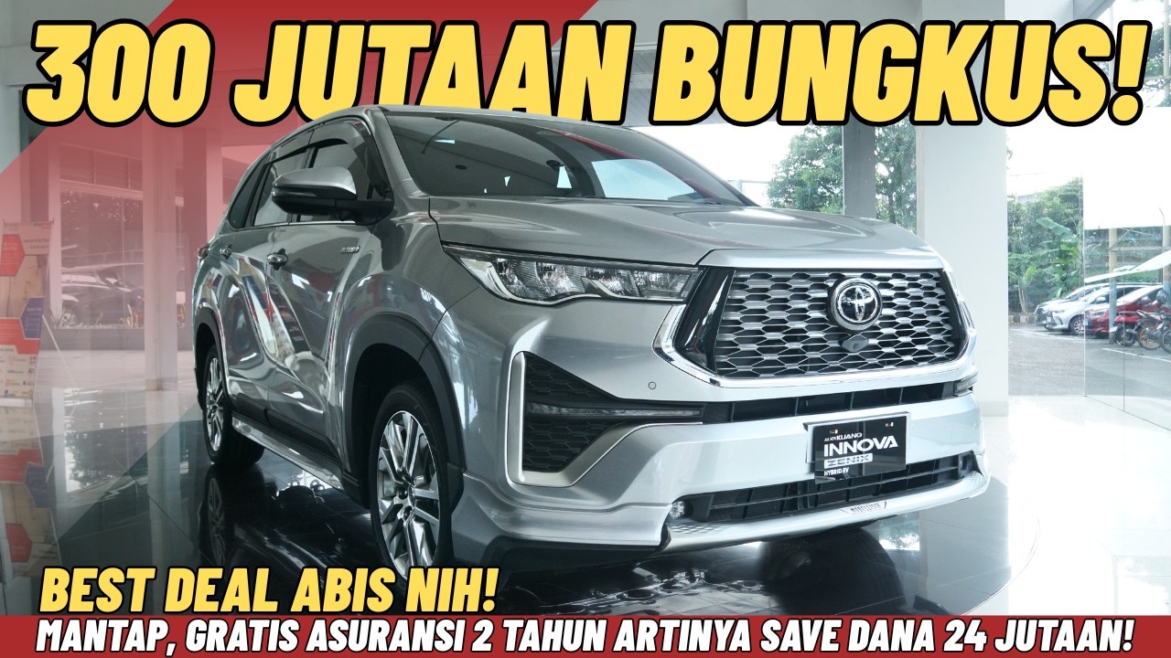 MANTAP! TOYOTA PROMO BEST DEAL INNOVA ZENIX 300 JUTAAN BAWA PULANG, GRATIS ASURANSI 2 TAHUN, MURAH!!