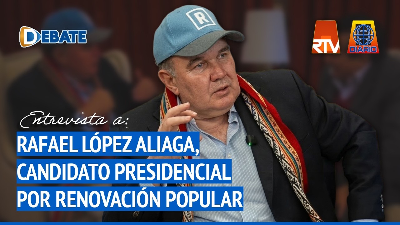 Entrevista al candidato presidencial Rafael López Aliaga en Debate 15-03-2026