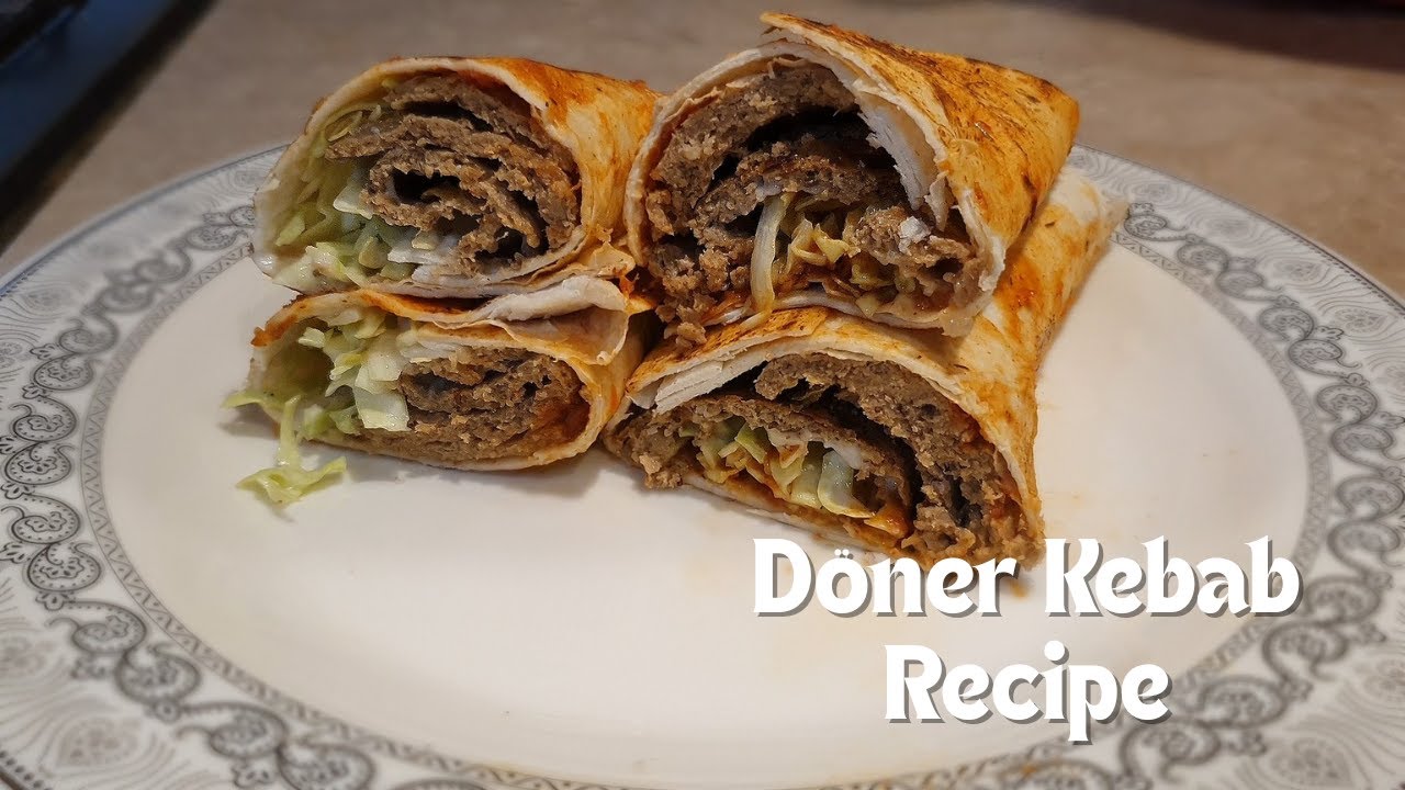 Doner Kebab Recipe | Viral Turkish Doner Kebab At Home | @DelishDhaba